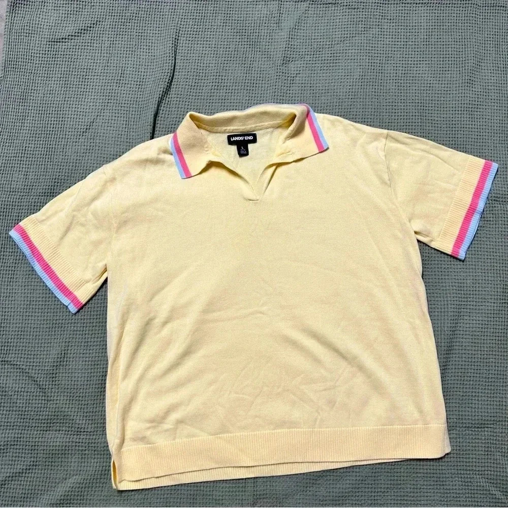 Lands’ End Women’s Tee | size L